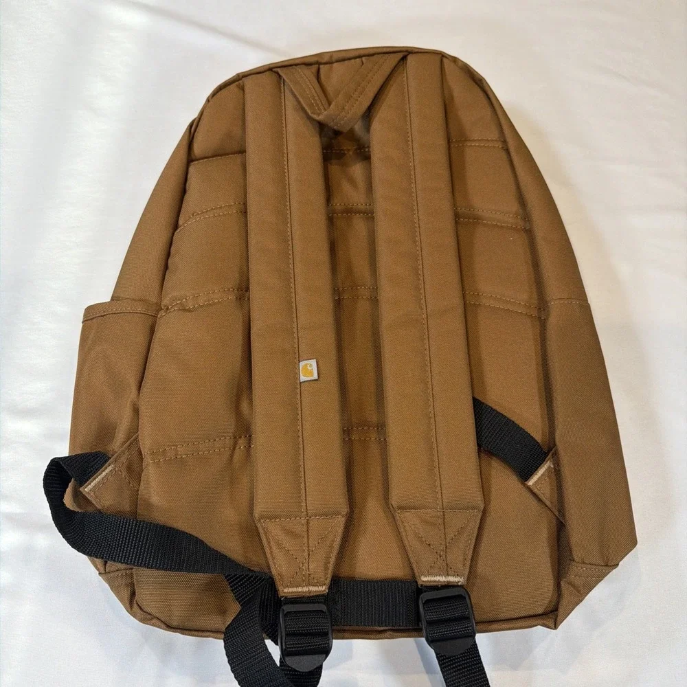 Carhartt Classic Backpack Brown Duck Canvas Durable Work Hike School‎ Laptop Bag